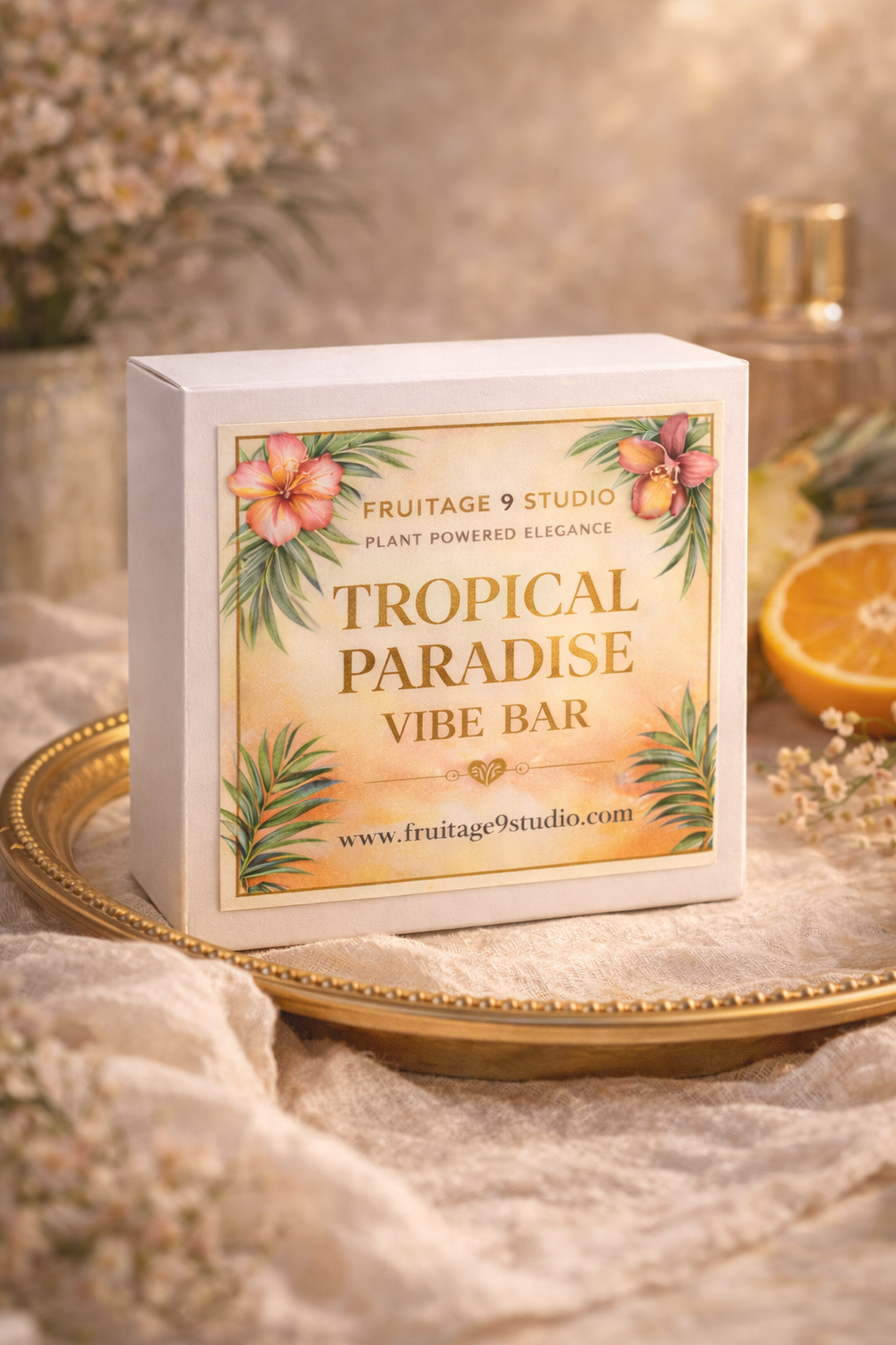Tropical Paradise Vibe Bar luxury bar soap