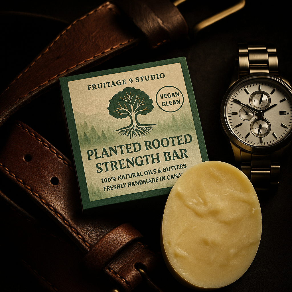 Planted Rooted Strength Bar Luxury Bar Soap