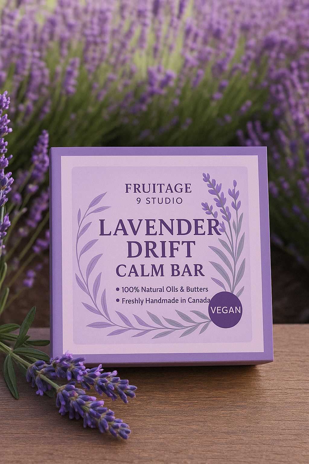 Lavender Drift Calm Bar - Luxury Soap