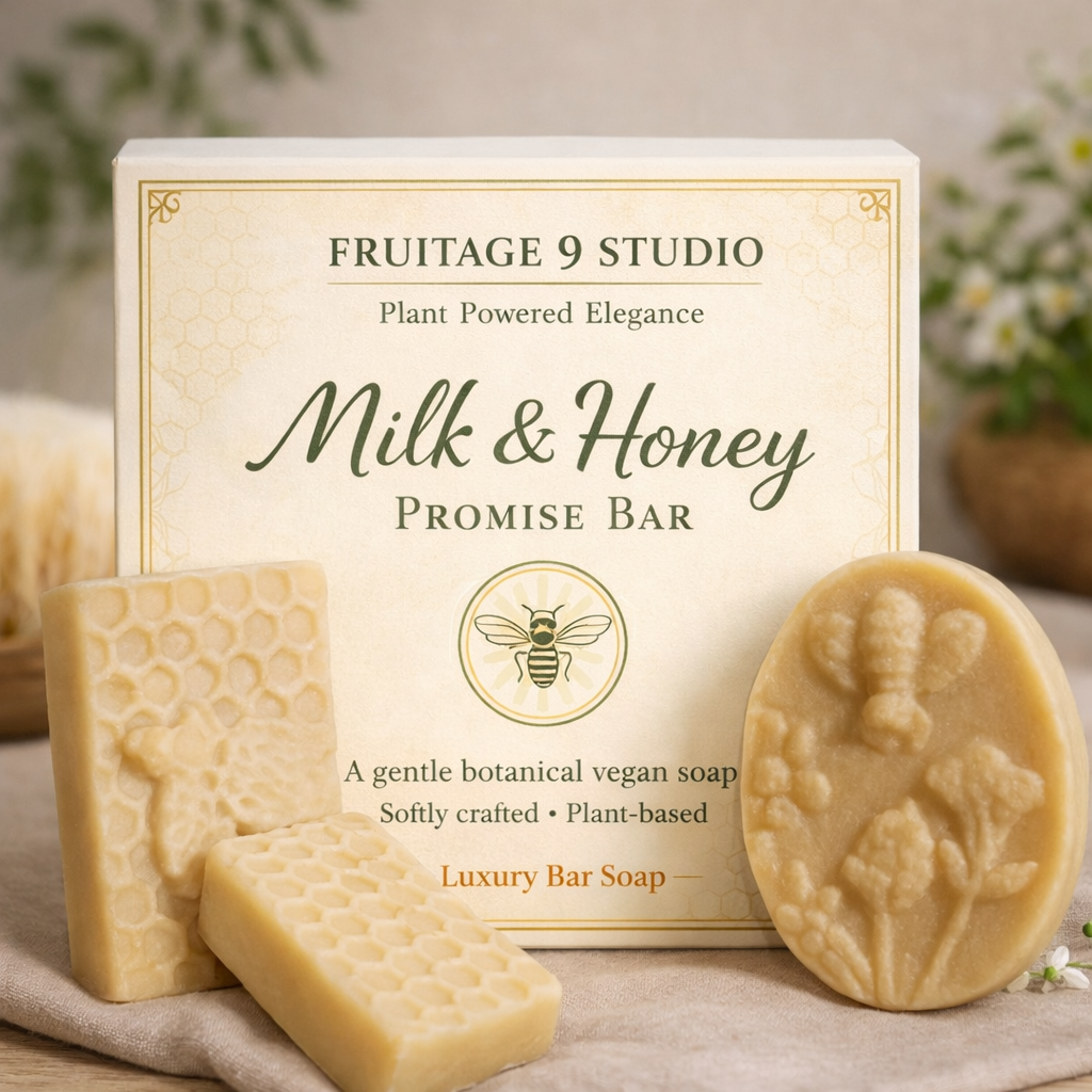 Milk & Honey Promise Bar - Luxury Bar Soap - Vegan